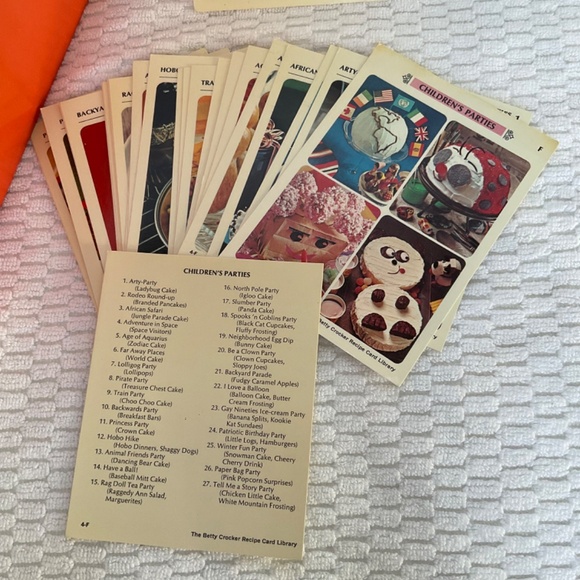Vintage Betty Crocker Recipe Card Library by General Mills 1971 - Starter Set - Picture 14 of 16